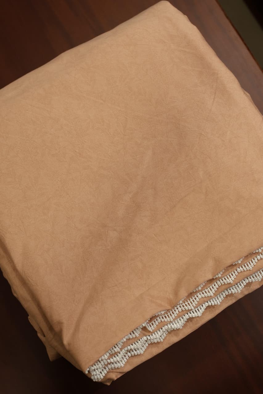 Plain single Dohar / Blanket lace