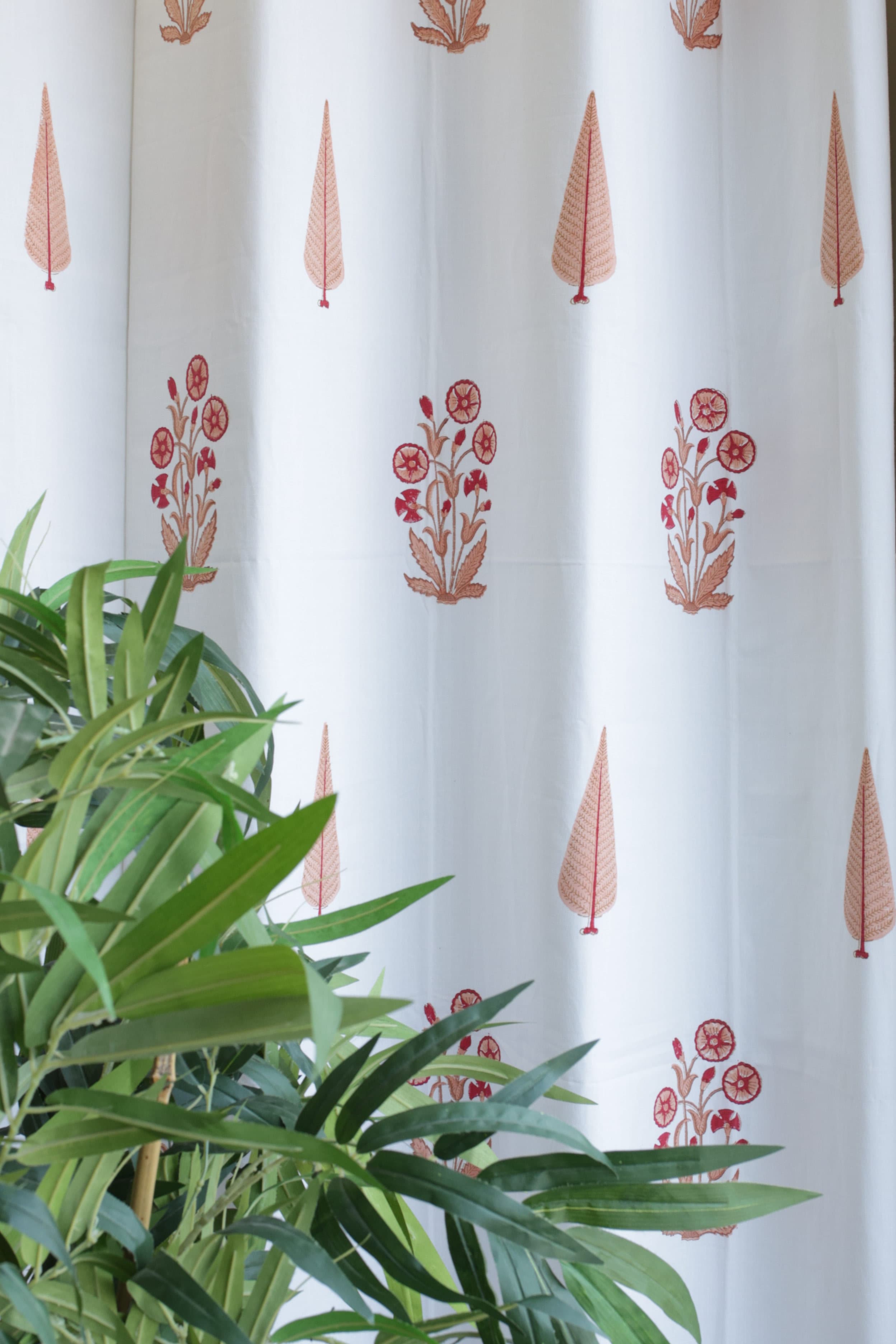 curtains-Handblock printed curtains