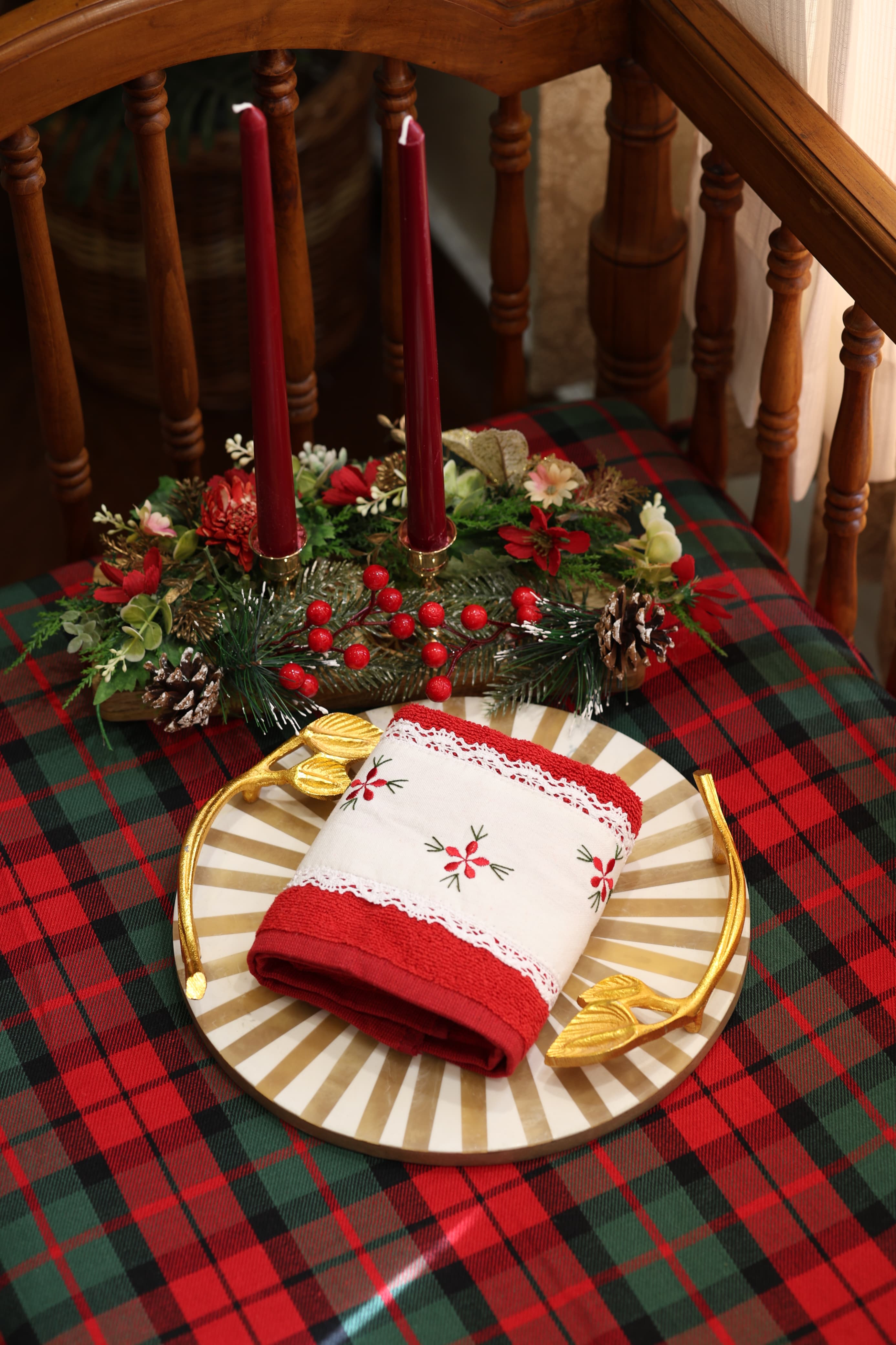 Towels Embroidery Turkey towels Xmas edition