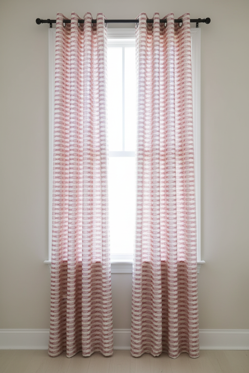Opaque curtains- Red Cotton | Xmas edition