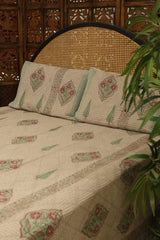 Spread : Handblock Jute Bedspread