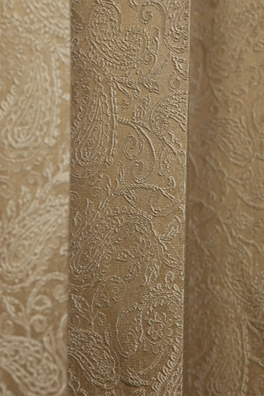 Curtains - Jacquard self printed curtains opaque