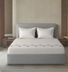 Bedsheets - King Premium machine embroidery bedsheets Sansaar : Saembro