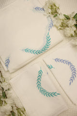 Bedsheets:King premium hand embroidered bedsheets HEK