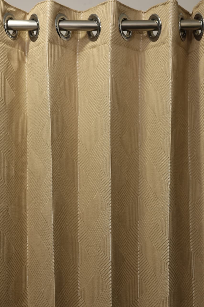 Curtains - Jacquard self printed curtains opaque