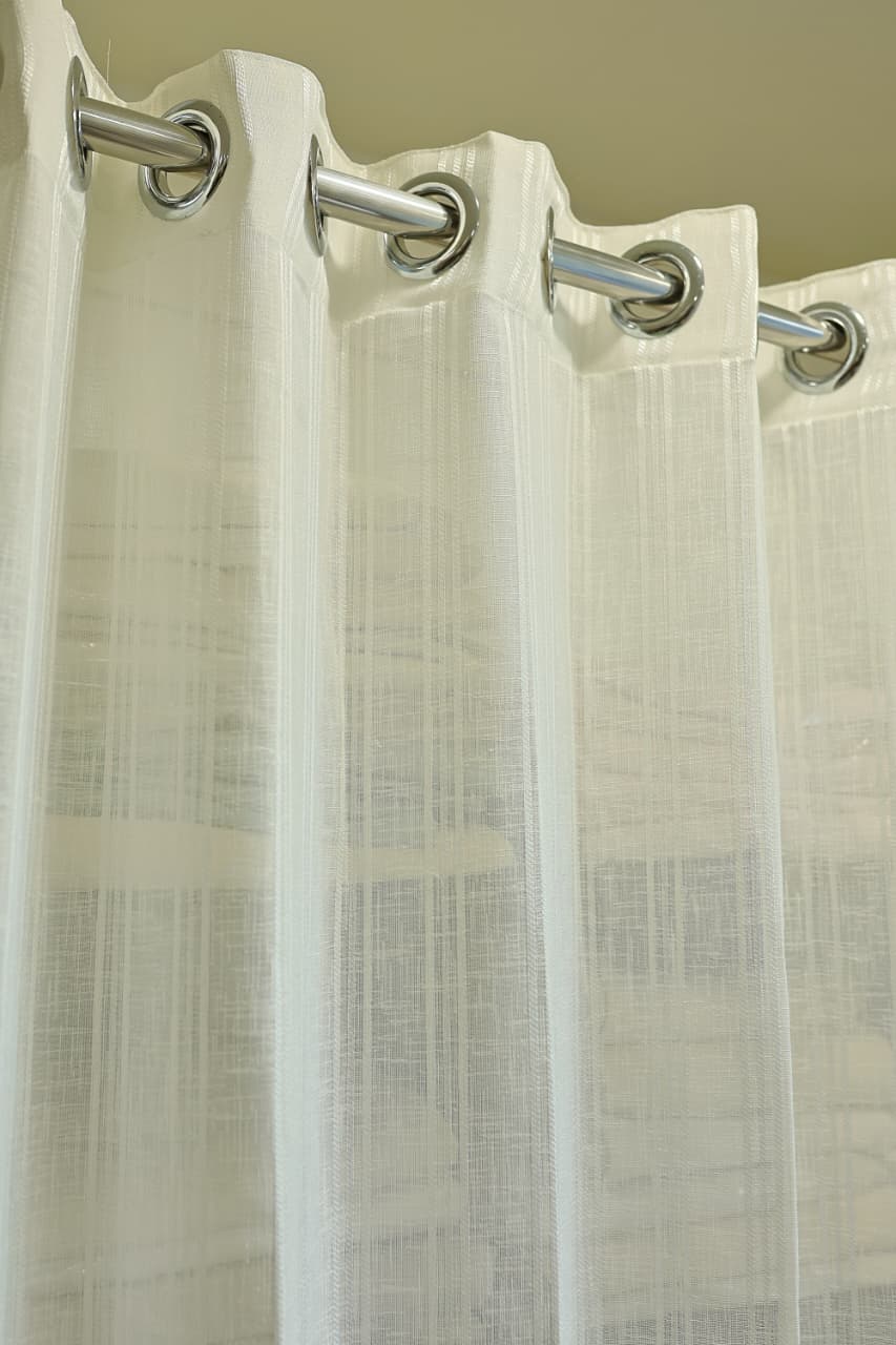 Curtains - Sheer curtains off white colour