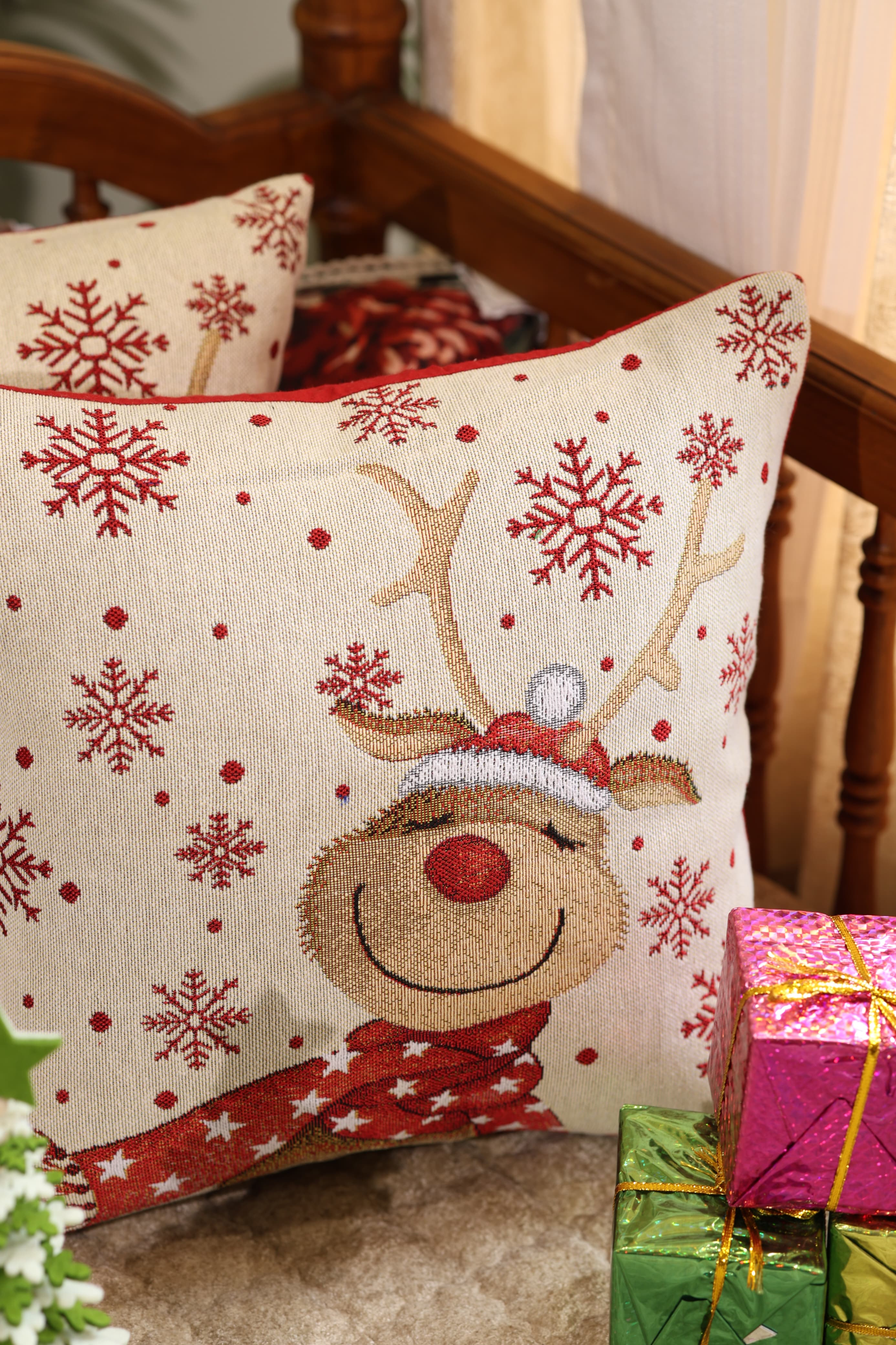 Cushion covers - Xmas edition jacuard
