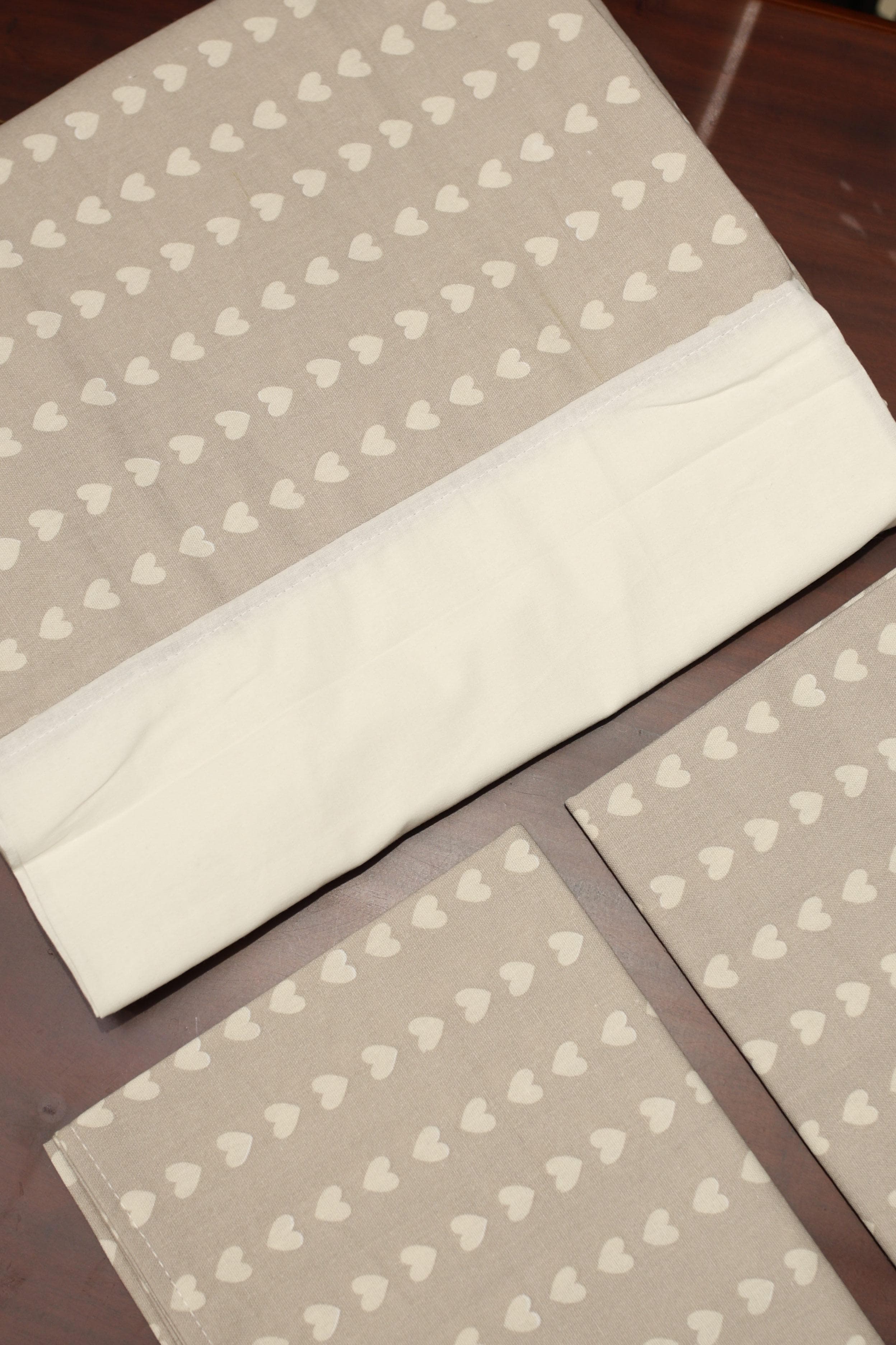Bedsheets - King daily use border bedsheets