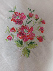 Cushion covers:Cross stitch embroidery 16*16 inches