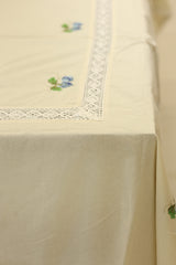 Table cloths-8 seater cross stitch embroidered