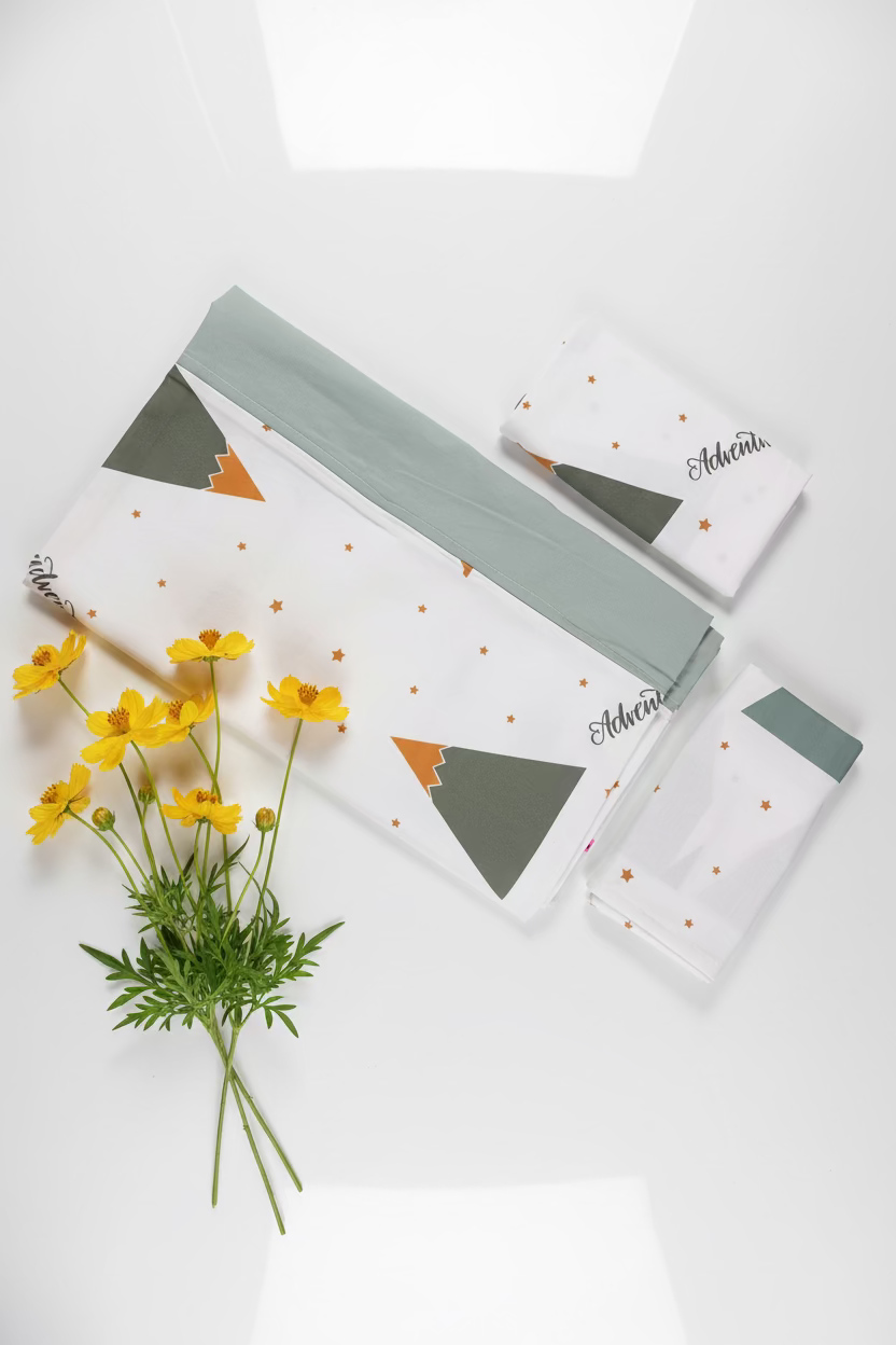 Bedsheets-Queen daily use border bedsheets