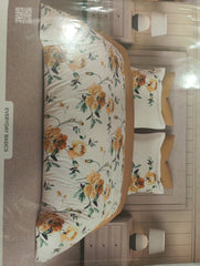 Bedsheets - King premium soft cotton bedsheet Digital Print DD   (Radiance)