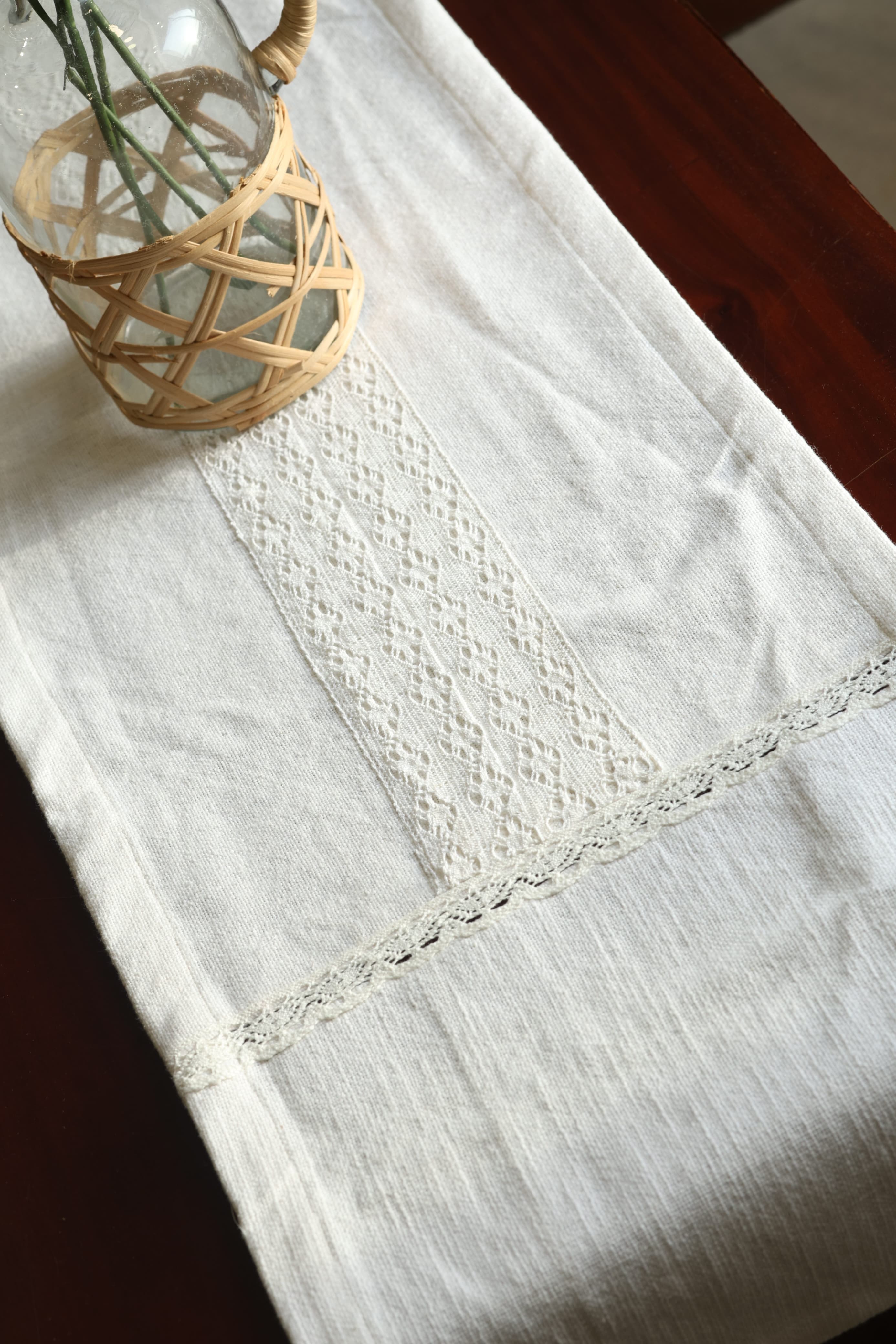 Table runners - 8 seater embroidery