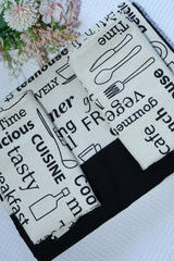 Queen Size | Border Cotton Bedsheet