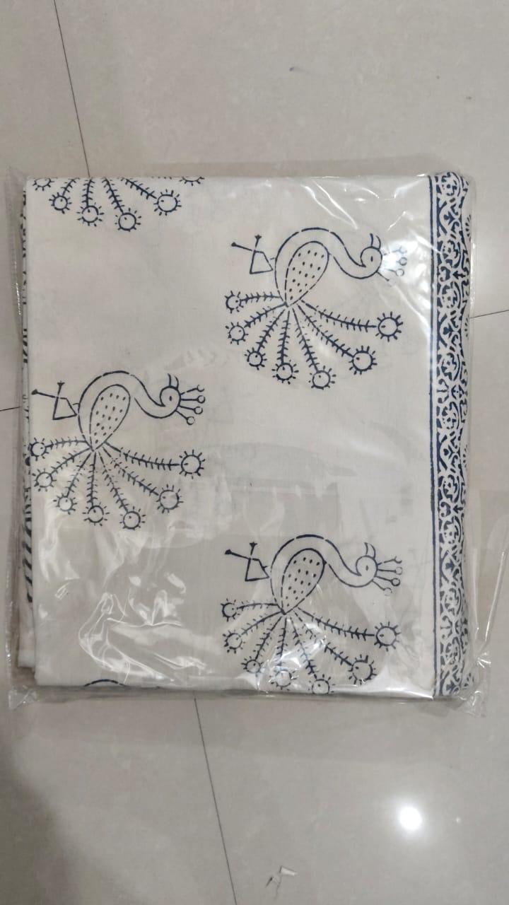 Bedsheets:Super king Handblock bedsheets