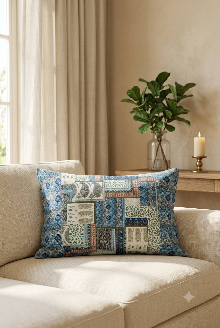 Pillow covers - Ajrakh
