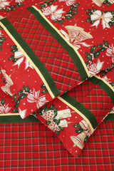 Queen Size Christmas Theme Bedsheet Set - Xmas Edition