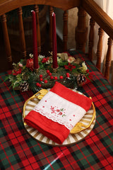 Towels : Embroidery Turkey towels Xmas edition