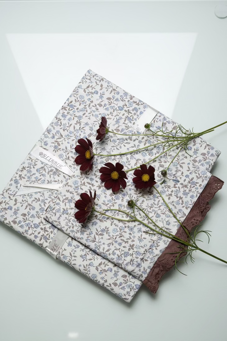 Bedsheets - Premium King soft cotton lace bedsheets majestic