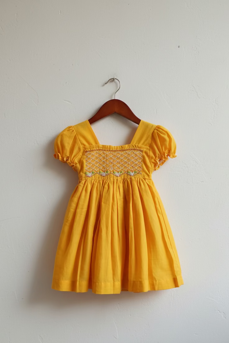 Kids smocked dress 18-24 months