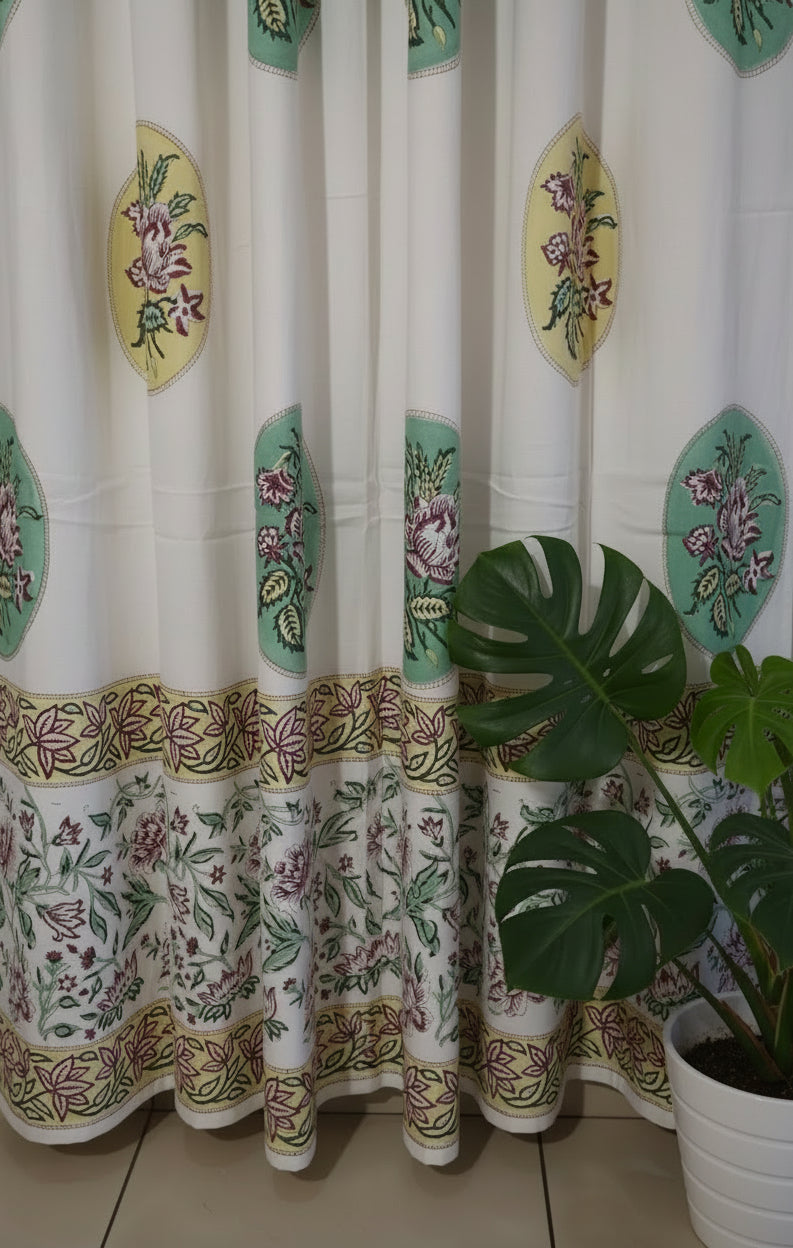 Curtains - Handblock curtains