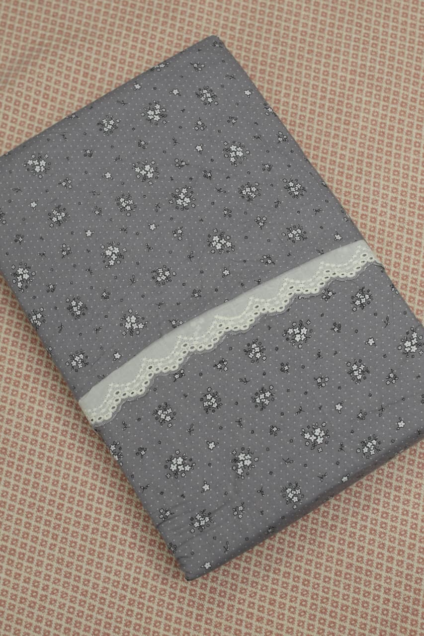 Bedsheets - King soft cotton lace bedsheets majestic Ziva