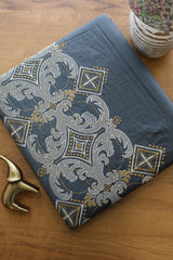 Bedsheets - Premium King Machine embroidery Soft cotton bedsheets