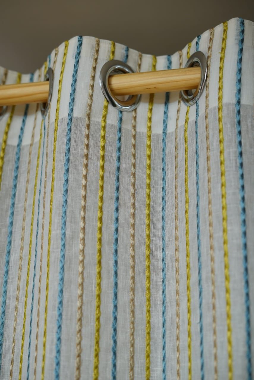 Curtains - Premium Embroidery designer sheer curtains