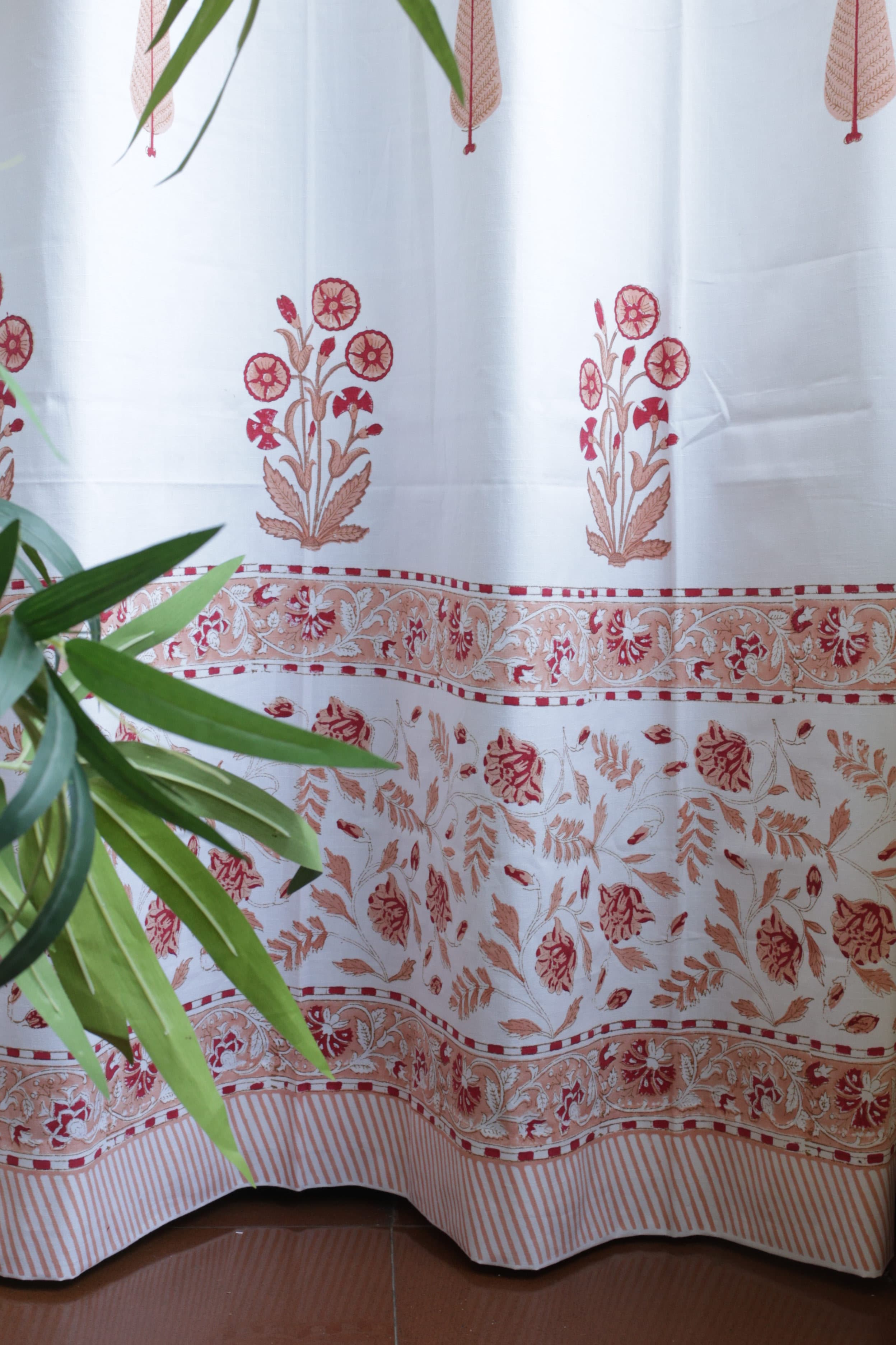 Curtains - Handblock printed curtains base
