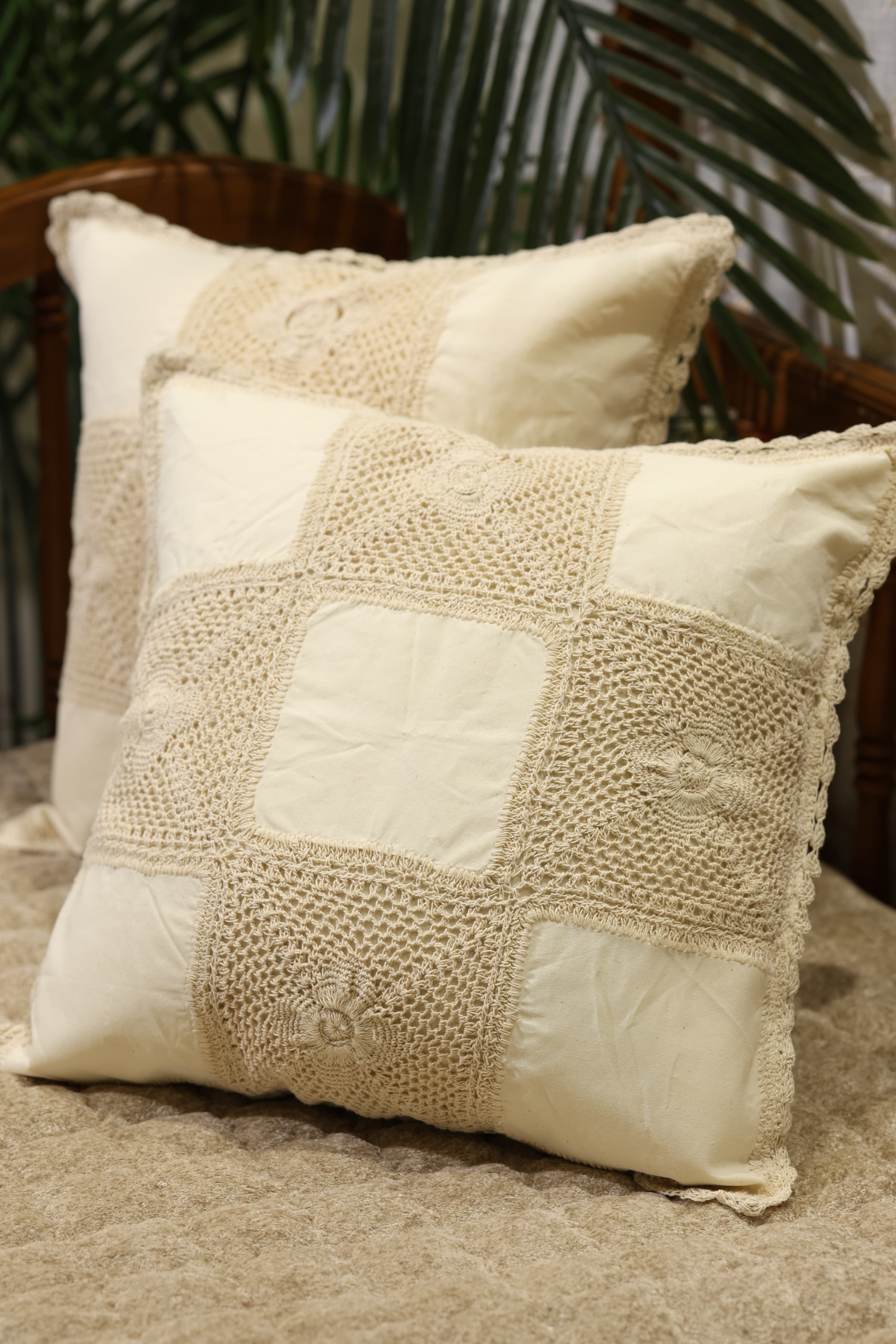 Cushion covers - crochet cushion covers Size :16*16 inches