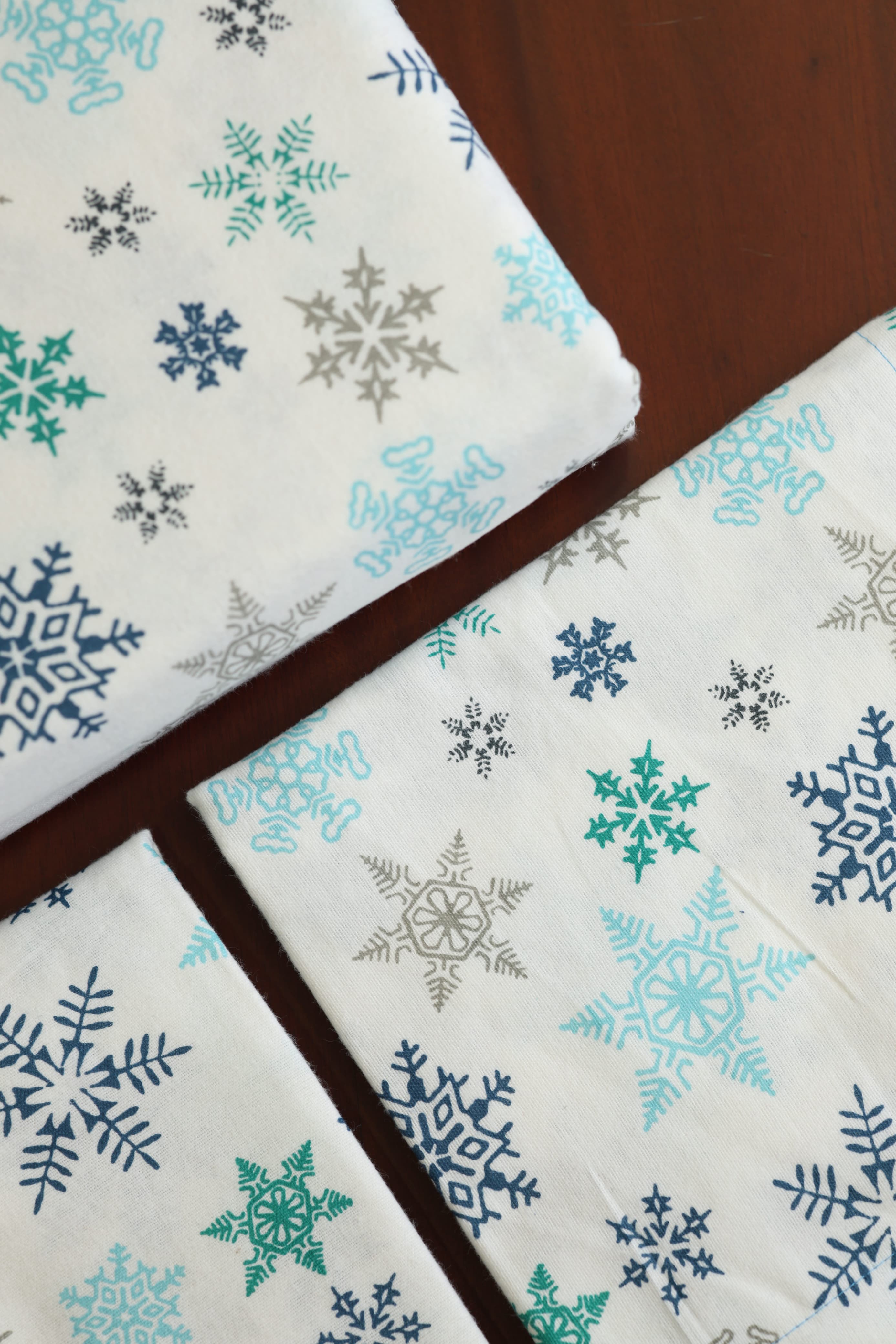 Vintana King Size Soft Cotton Flannel Bedsheet Set
