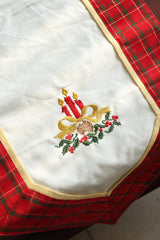Christmas Embroidered Table Runner