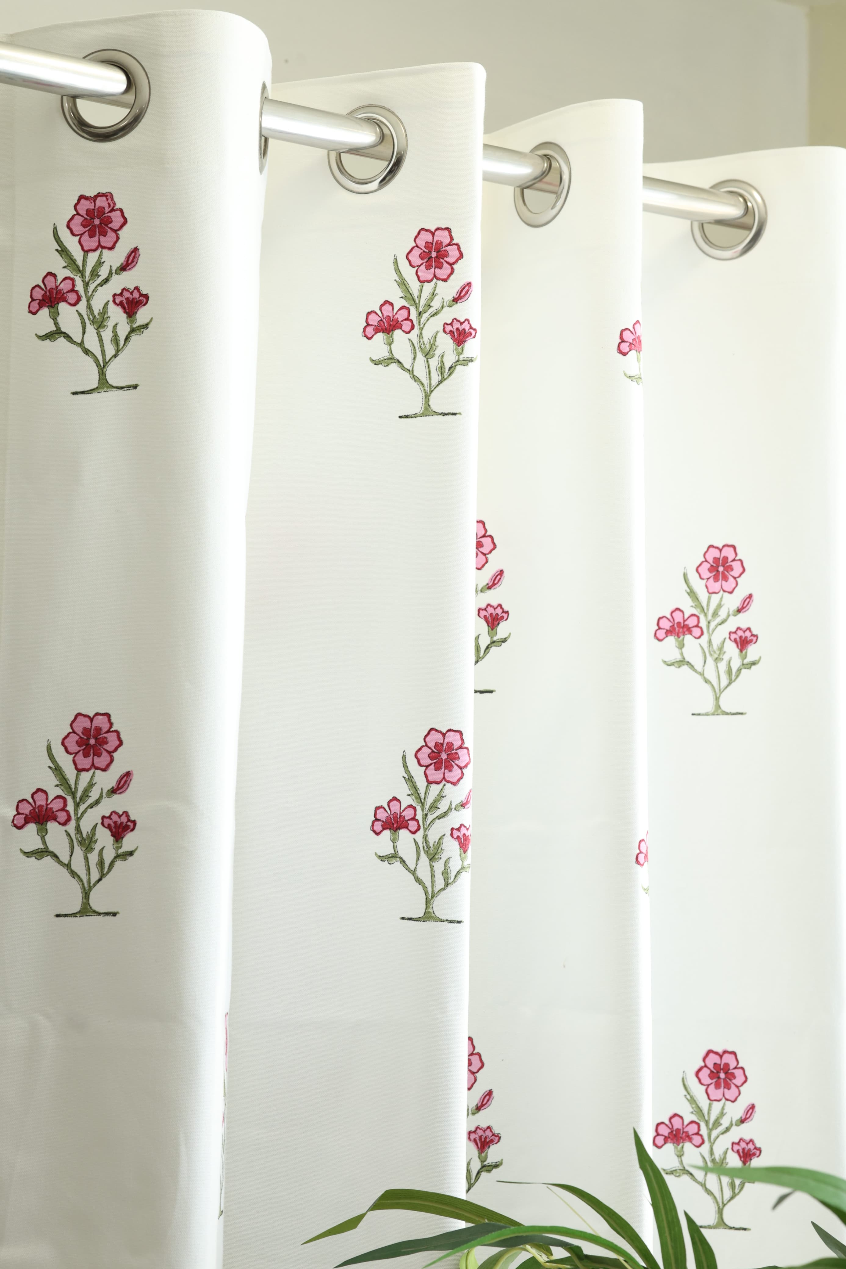 Curtains - Handblock printed curtains base