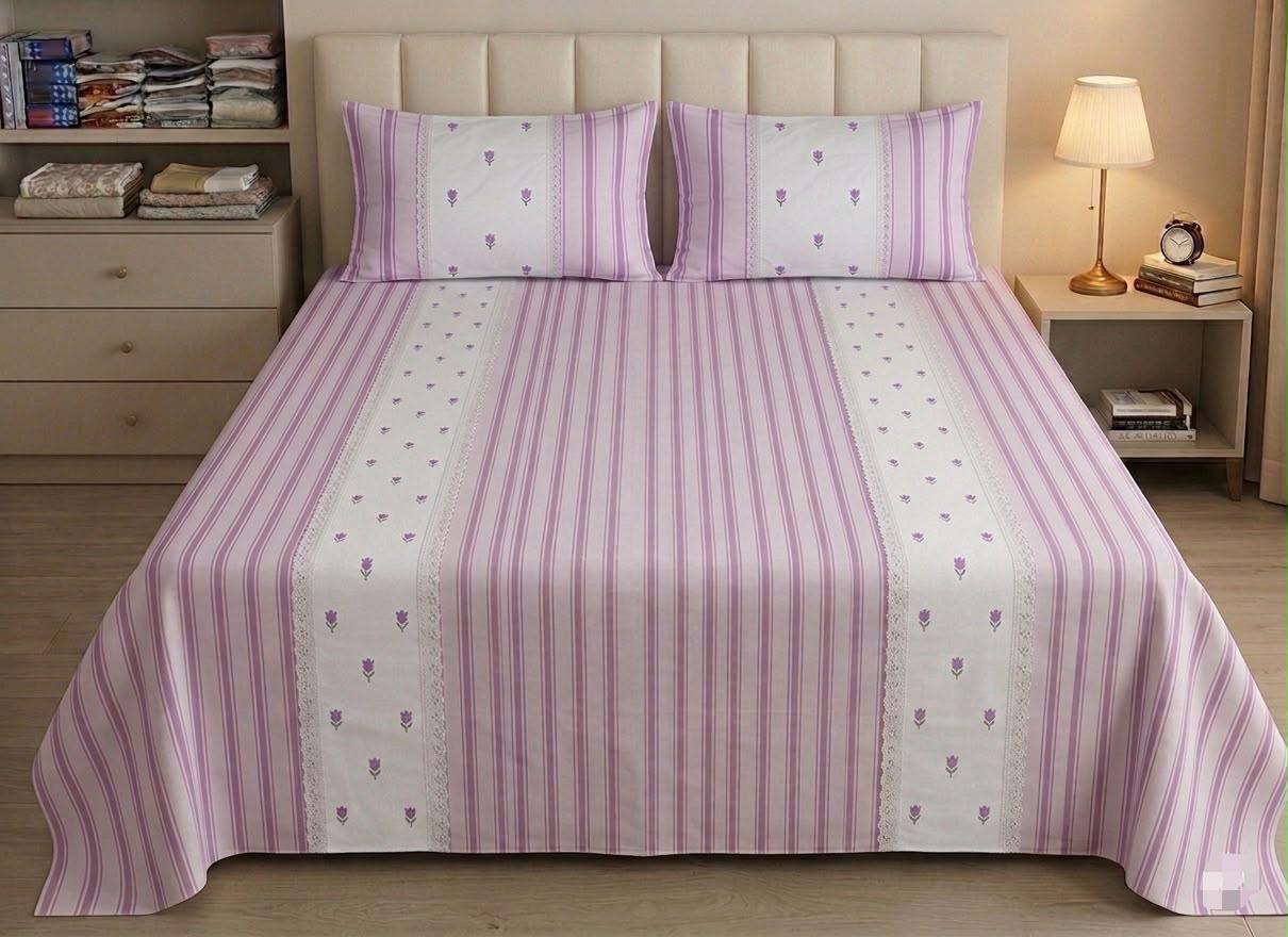 Bedsheets - Machine Embroidery  bedsheets