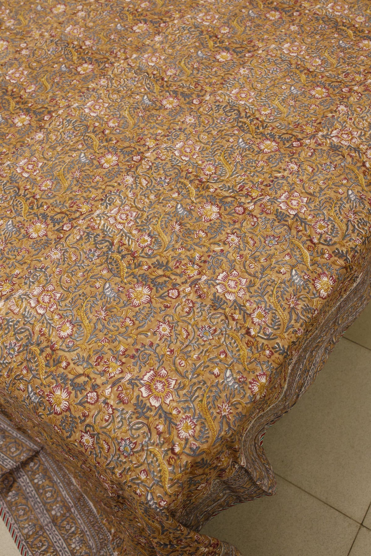 Double dohar / Blanket - Mughal handblock print