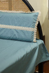 Bedsheets - Premium designer Queen bedsheets dd lace