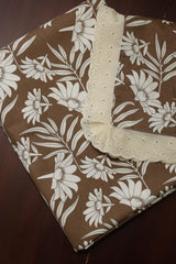 Bedsheets - Queen soft cotton lace bedsheets flora & lace