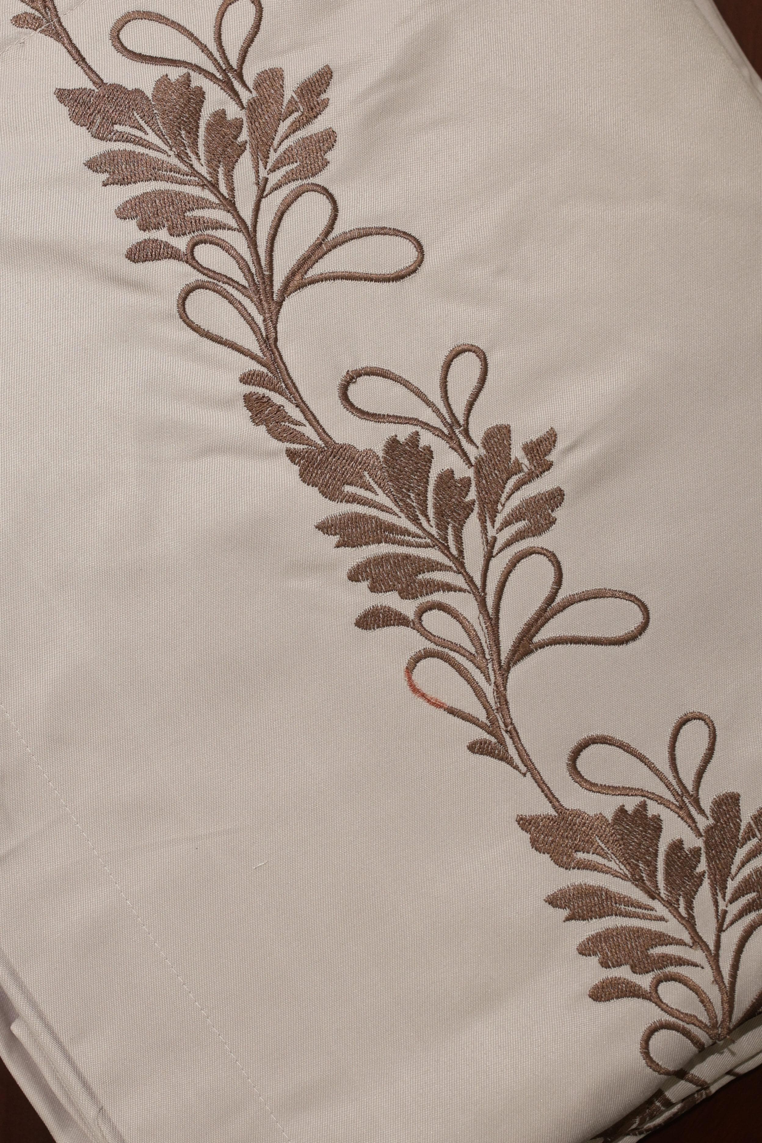 Elegant Embroidery Queen Bedsheet Set MEQ