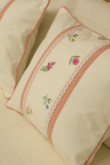 Bedsheets - King premium Machine Embroidery Bedsheet multi