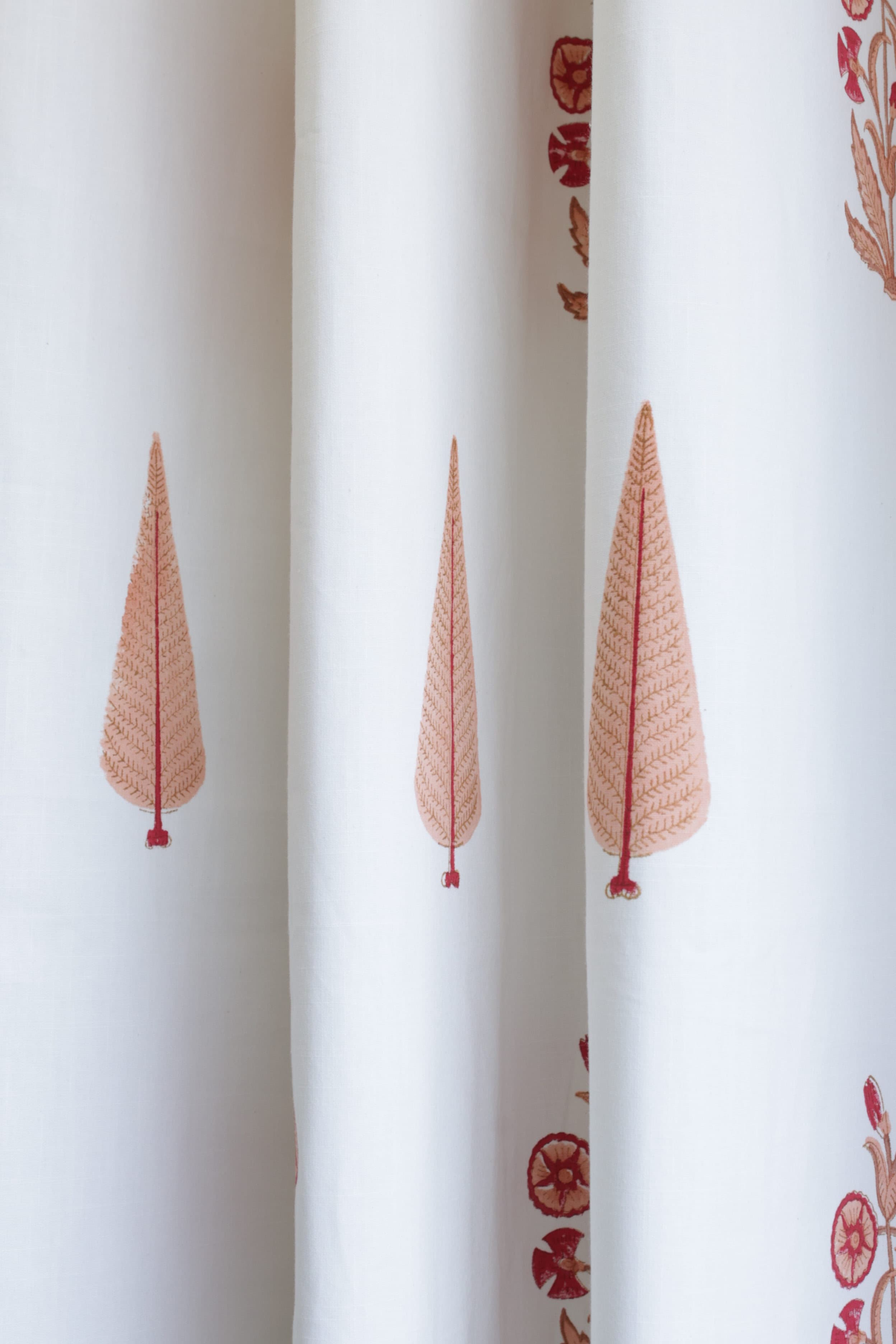 Curtains - Handblock printed curtains base