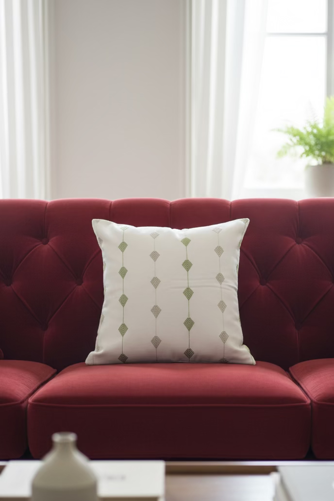 Cushion cover : Embroidery 16×16