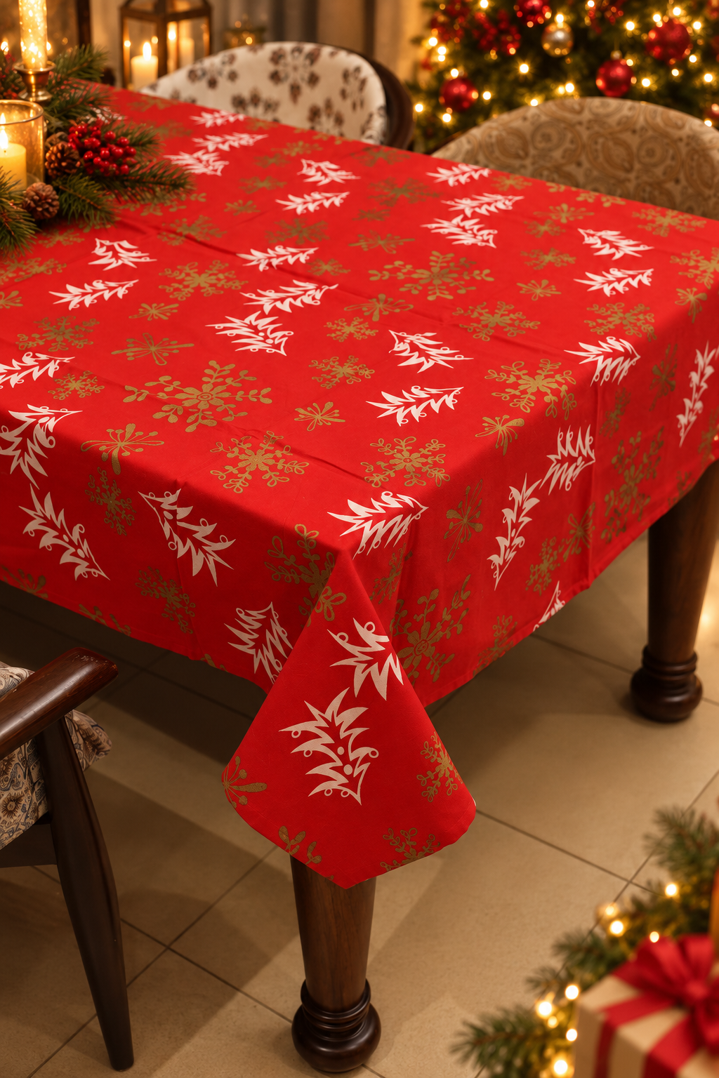 Table cloths - 6 seater Xmas edition