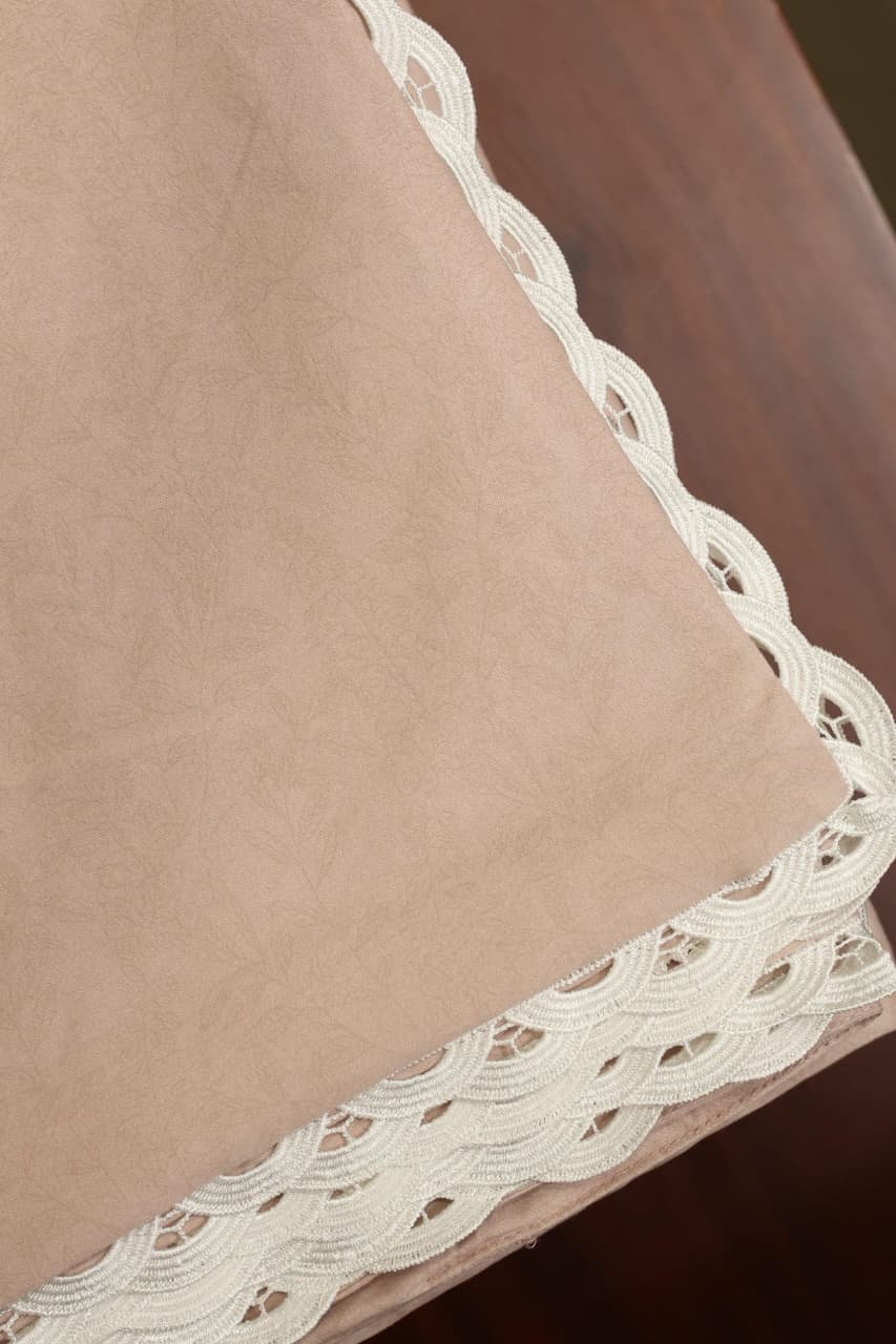 Plain single Dohar / Blanket lace