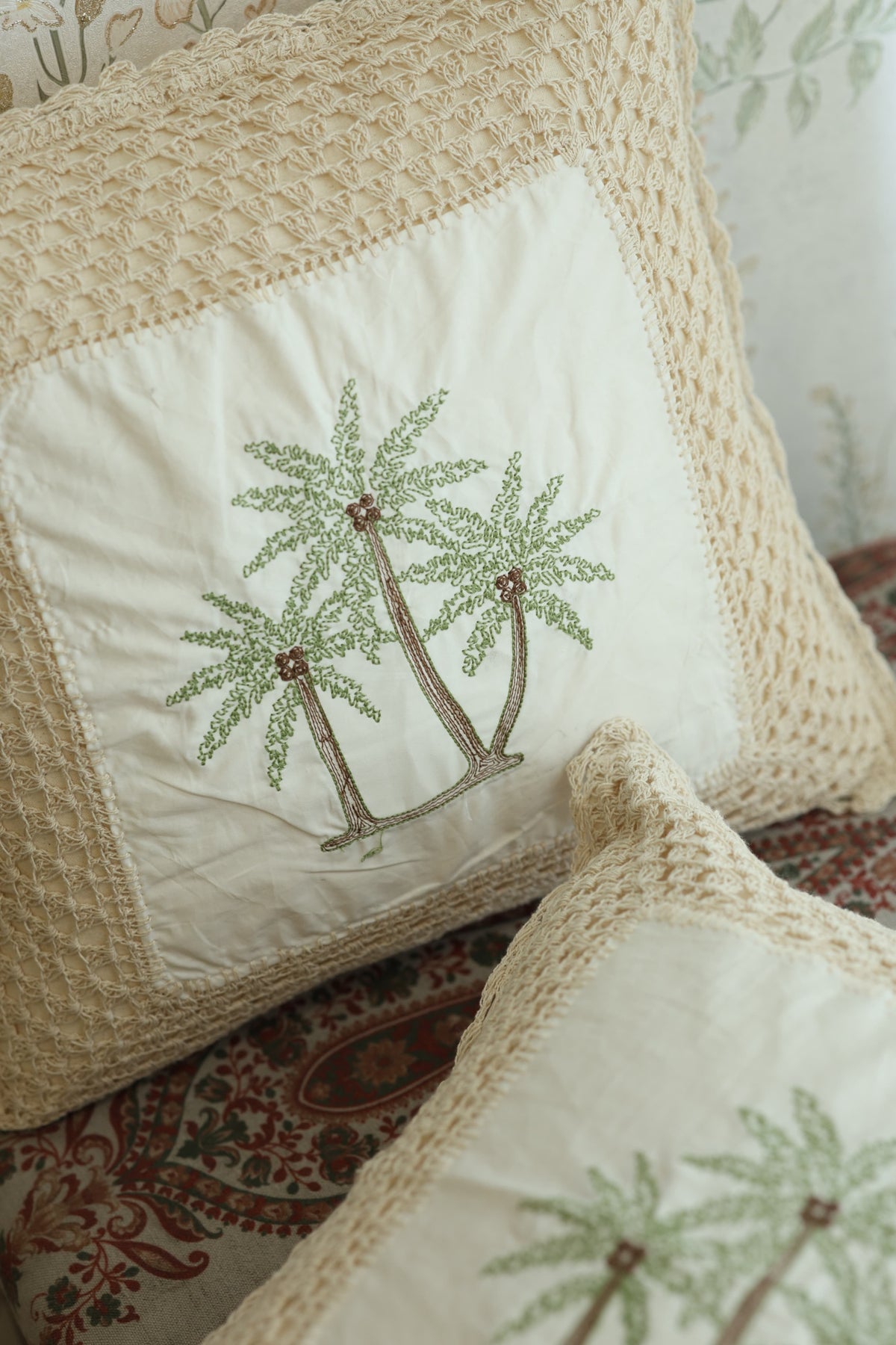 Cushion covers - crochet cushion covers