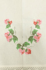 Table cloths - 6 seater cross stitch embroidery