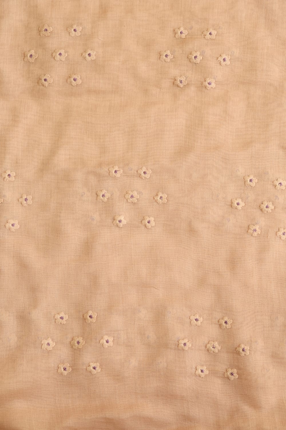 Fabrics - Chanderi embroidery kurti fabric