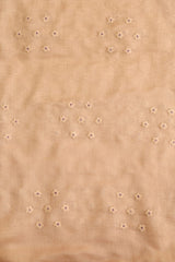 Fabrics - Chanderi embroidery kurti fabric