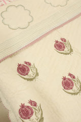 Premium Cotton handblock Print Double Quilt