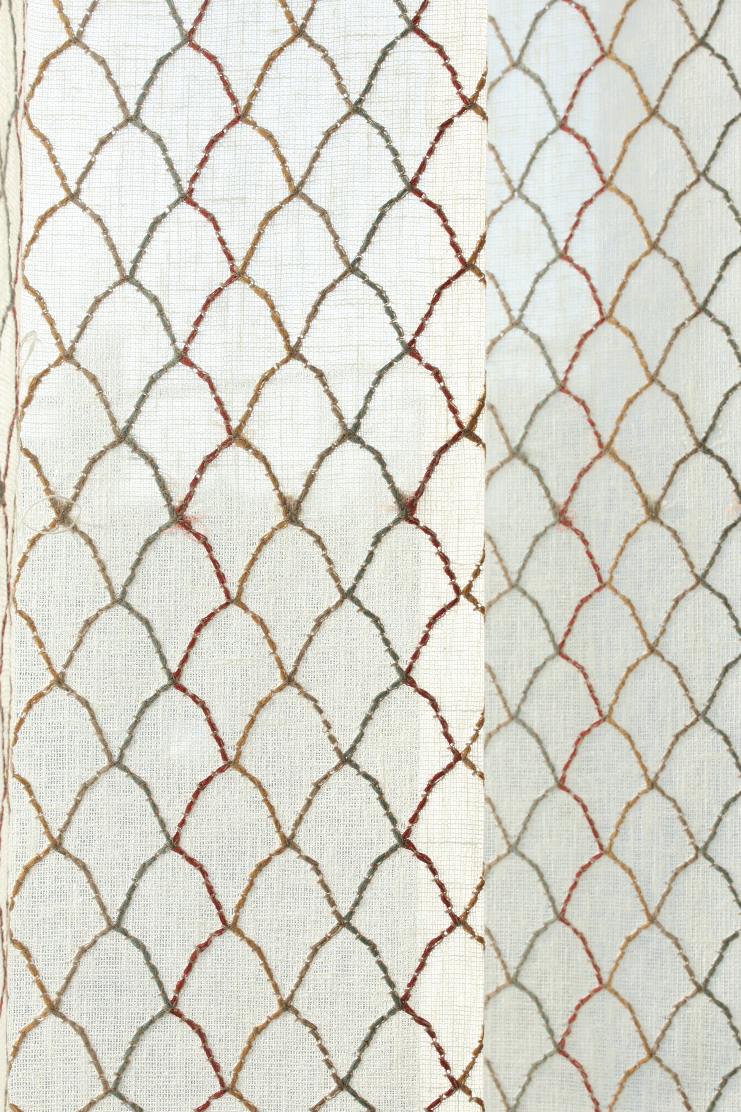 Curtains - Premium Embroidery sheer curtains zenit Maguri prebooking