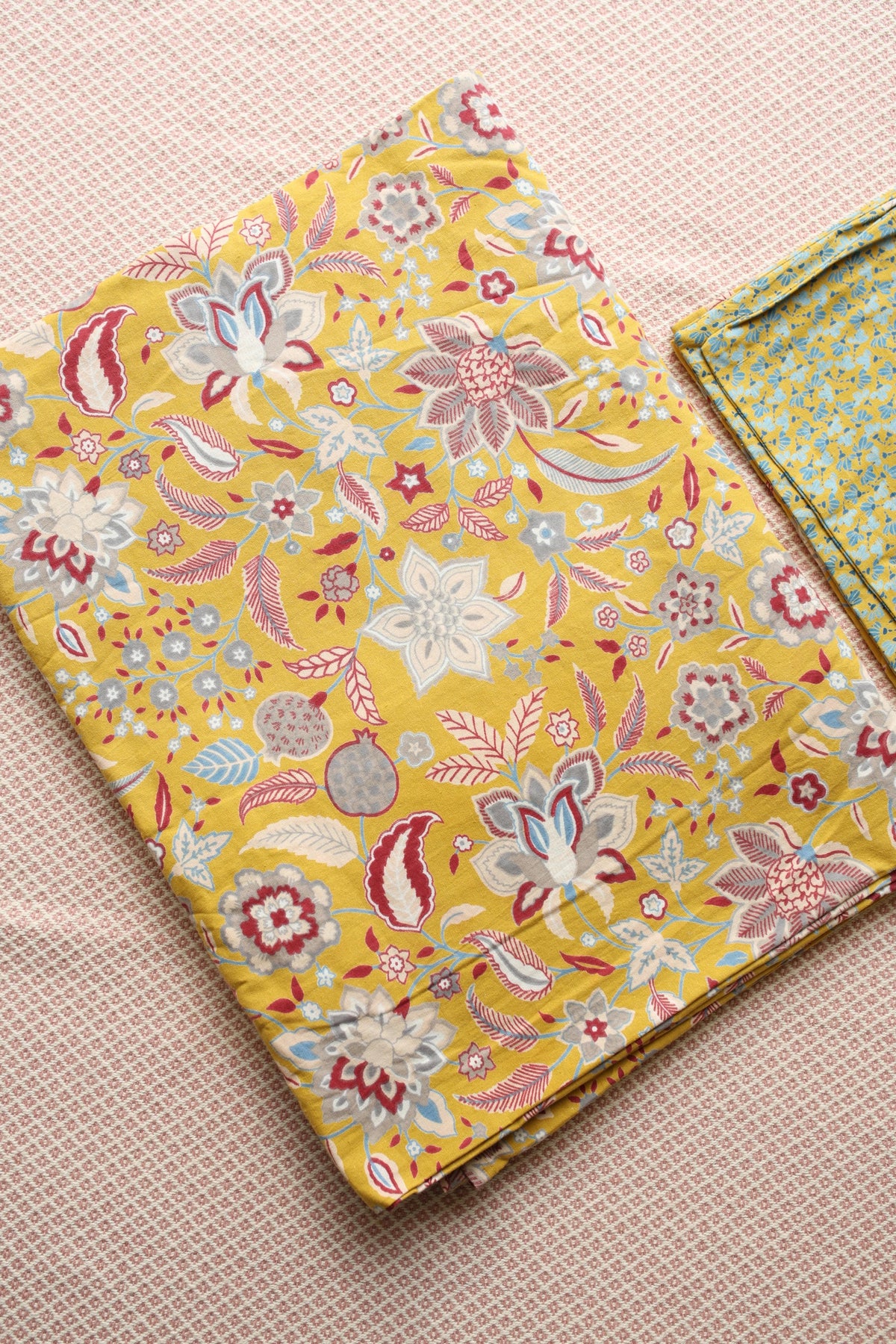 SuperKing Ajrakh Print Cotton Bedsheet